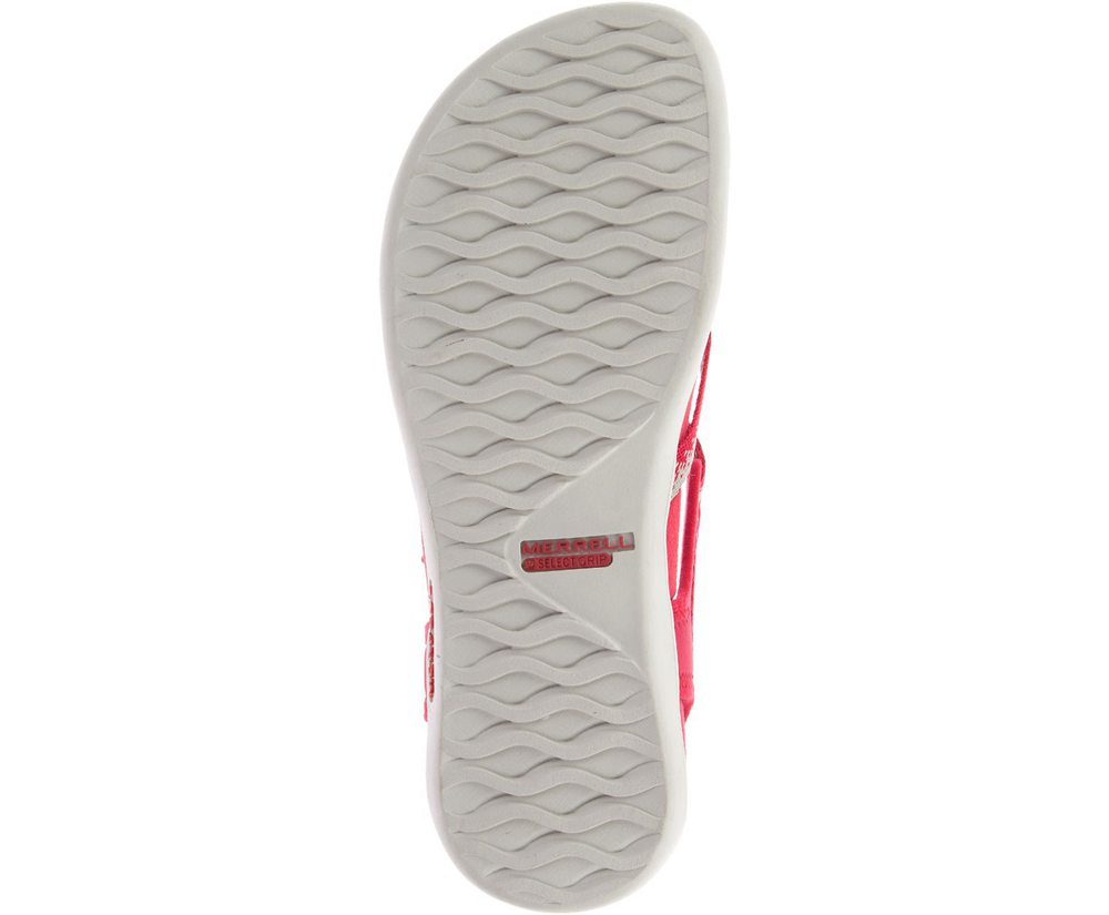 Merrell Sandaler Dame - District Muri Lattice - Rød - QSR685032